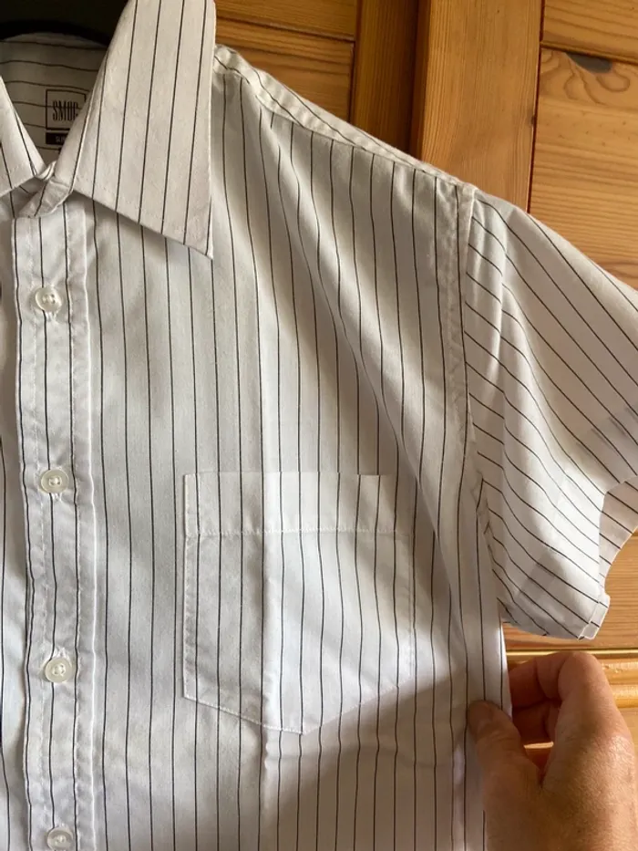 Chemise blanche rayée - photo numéro 4