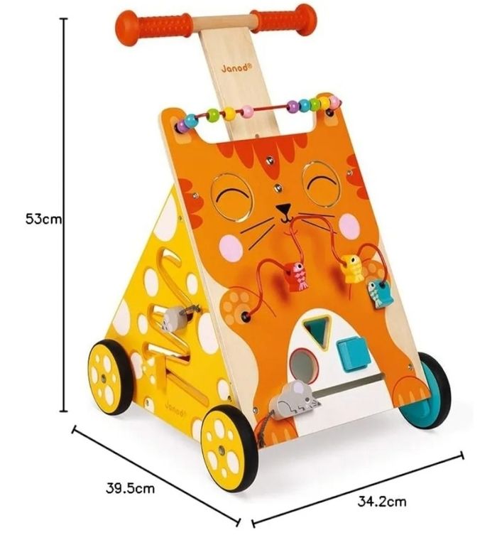 Chariot de marche chat - photo numéro 2
