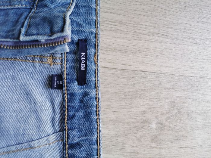 Jupe courte en jean KIABI - T 38 - taille petit - photo numéro 3