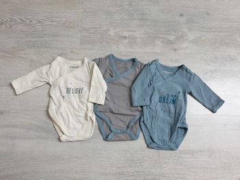 Lot 3 bodies naissance verbaudet