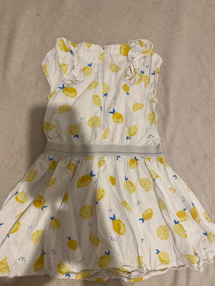 Robe citron taille 6 ans - photo numéro 4