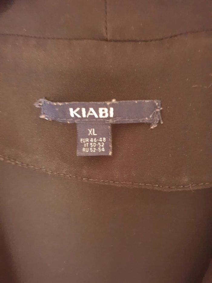 Blouse blazer noire Kiabi XL - photo numéro 4