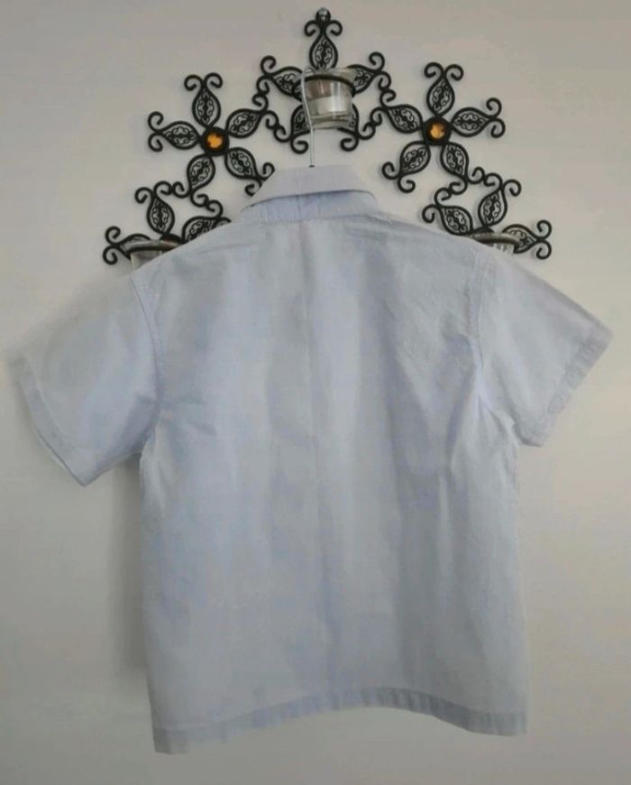 Jolie chemise bleue ciel 6 ans - photo numéro 2