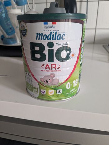Modilac bio A/R 0-18 mois NEUF