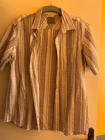 chemise homme beige 2XL C&A
