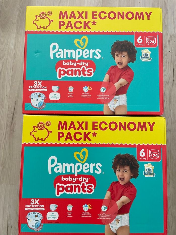 Pampers pants taille 6
