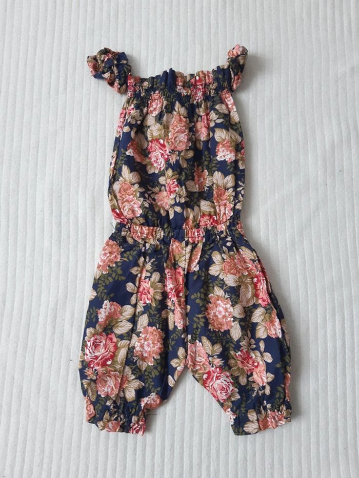 Combishort fleurie 80 cm - photo numéro 4