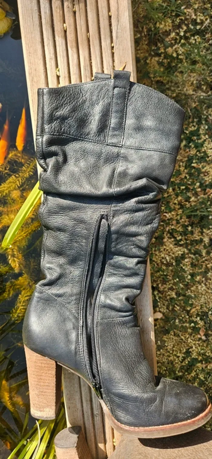 Bottes mi mollet - photo numéro 7