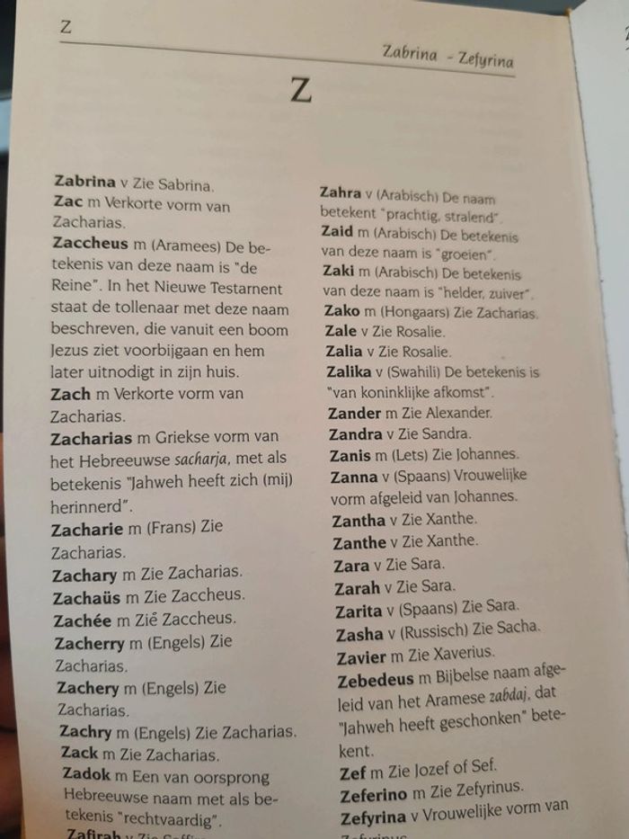 Boek 10.000 Moderne & Klassieke Voornamen - photo numéro 13