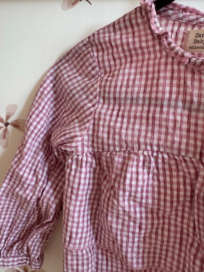 Lot de 4 blouses / chemises manches longues automne hiver bébé fille - photo numéro 8