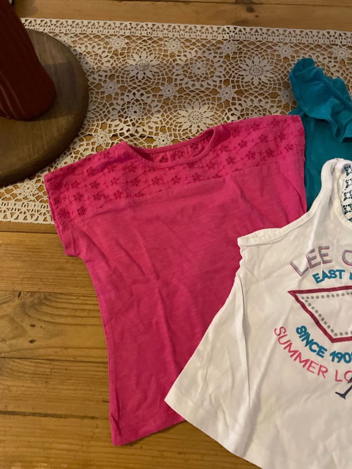 Lot de 3 tee shirt été fille - photo numéro 2