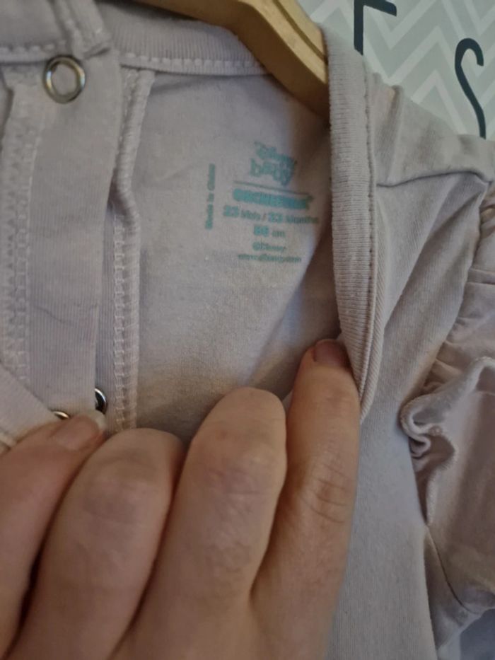 Grenouillère bébé fille 1 pièce rose Marie 100% coton T23mois TBE disney baby - photo numéro 2