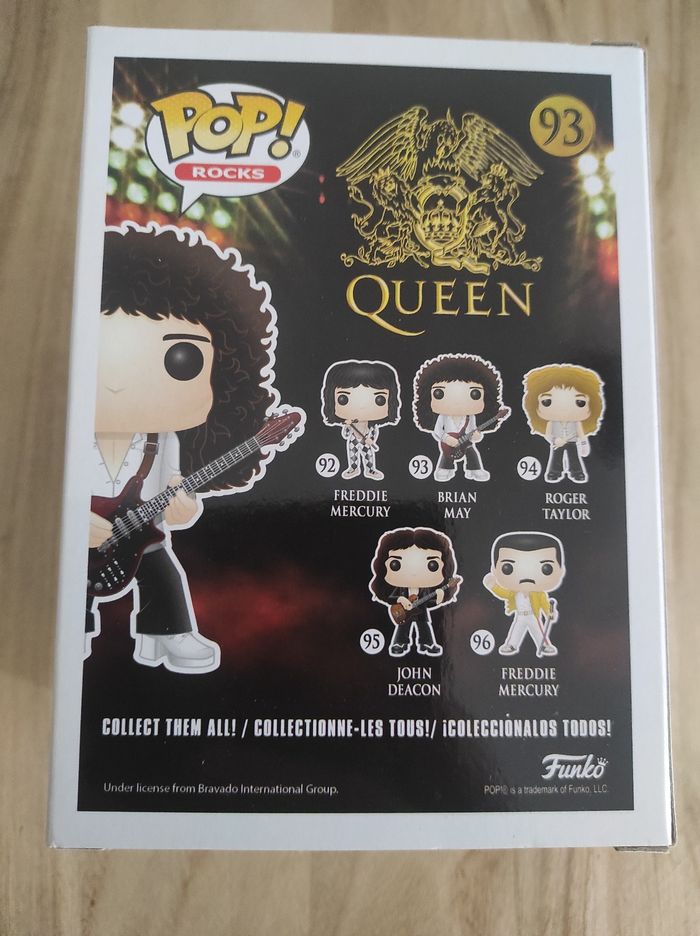 Figurine Funko pop Brian May 93 ( Queen ) - photo numéro 2