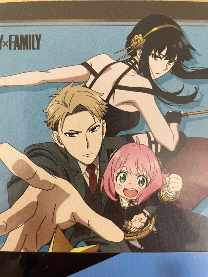 Spy x Family - Shikishi Anya, Loid & Yor Forger 13,5 cm - Ichiban Kuji Mission Start (Lot G) - photo numéro 2