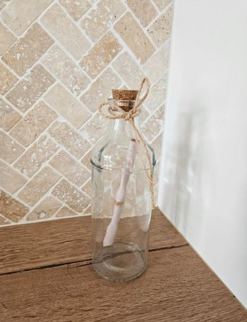 Bouteille décorative 