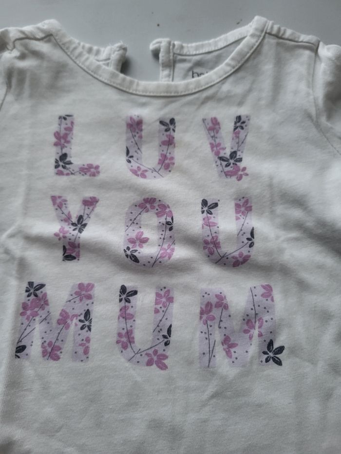T shirt manches longues GAP 6 mois