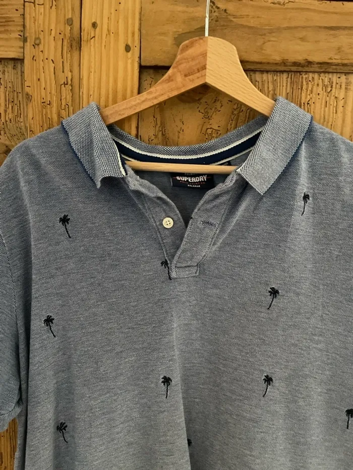 Polo superdry palmier t XXL - photo numéro 3