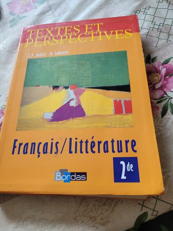 Textes et perspectives français littérature 2de