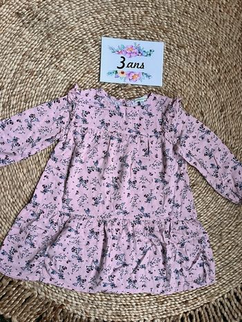 Robe fluide vertbaudet 3 ans