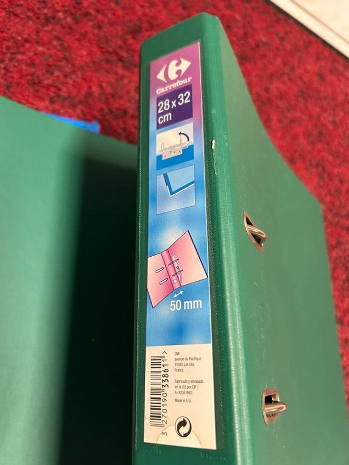 Lot 3 classeurs - photo numéro 5