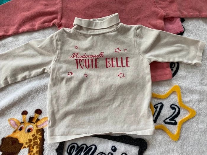Lot de 3 t-shirts 12 mois - photo numéro 3