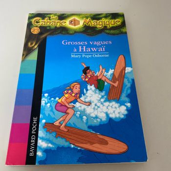 Livre La cabane magique Tome 23 Grosses vagues à Hawaï