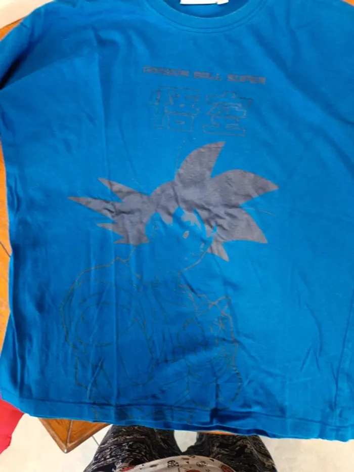 T-shirt bleu Dragon Ball z 10A - photo numéro 3