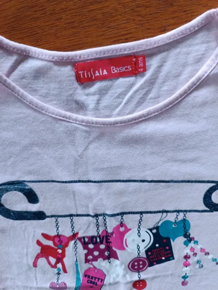 T-shirt "épingle" Tissaia 4A - photo numéro 3