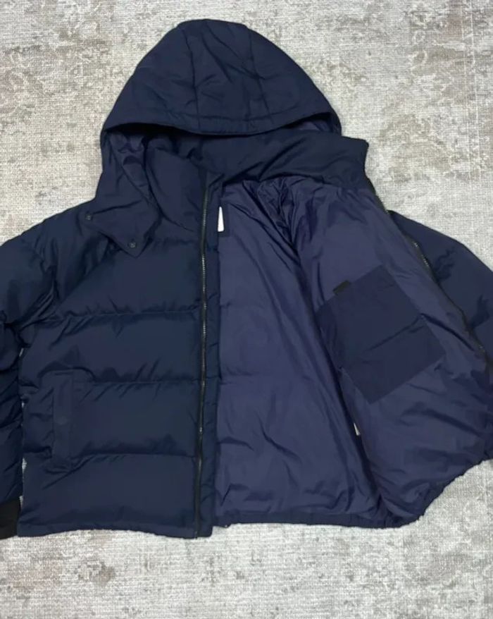 Doudoune chaude d'hiver skie lacoste bleu marine taille S 666D - photo numéro 3