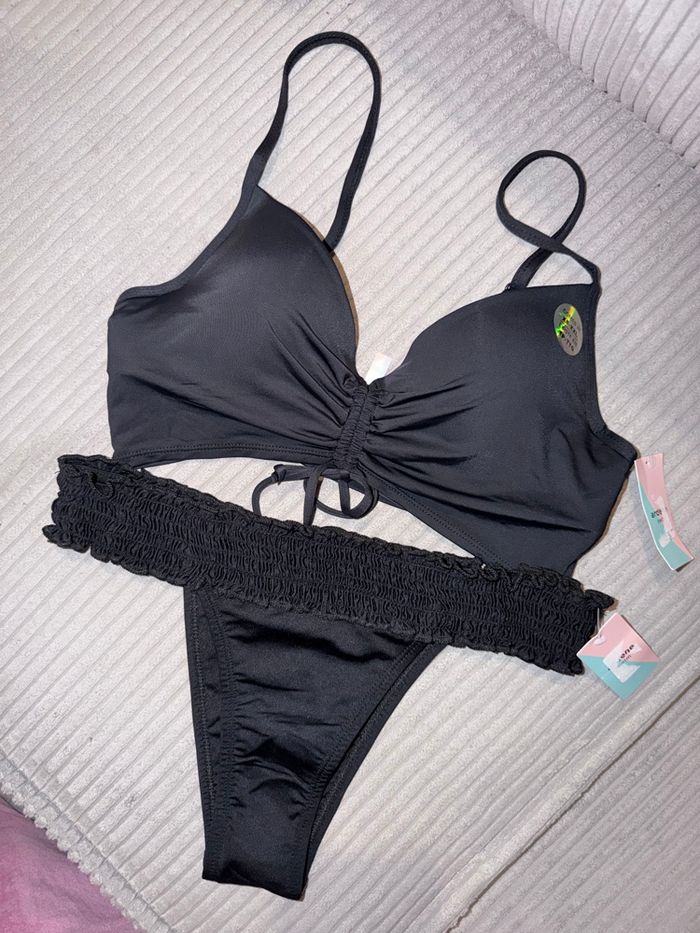Bikini noir 2 pièces Ardene - photo numéro 2