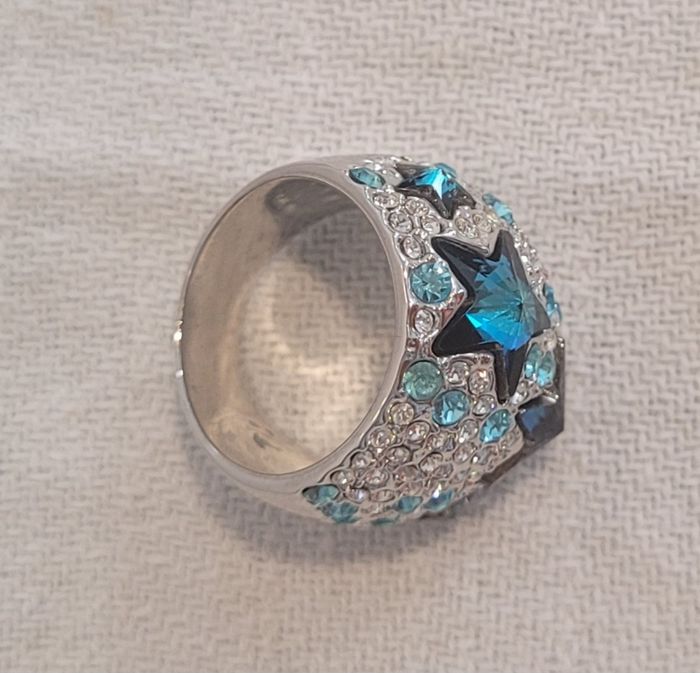 Bague avec cristaux swarovski - photo numéro 2