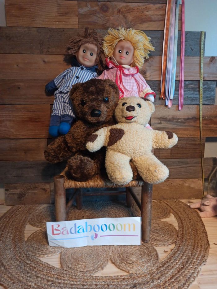 peluche bonne nuit les petits vintage tbe