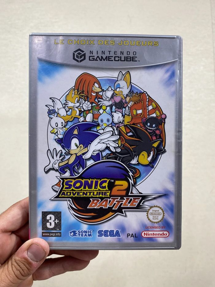🌀 Sonic Adventure 2 Battle GameCube – version PAL FR complète 🎮