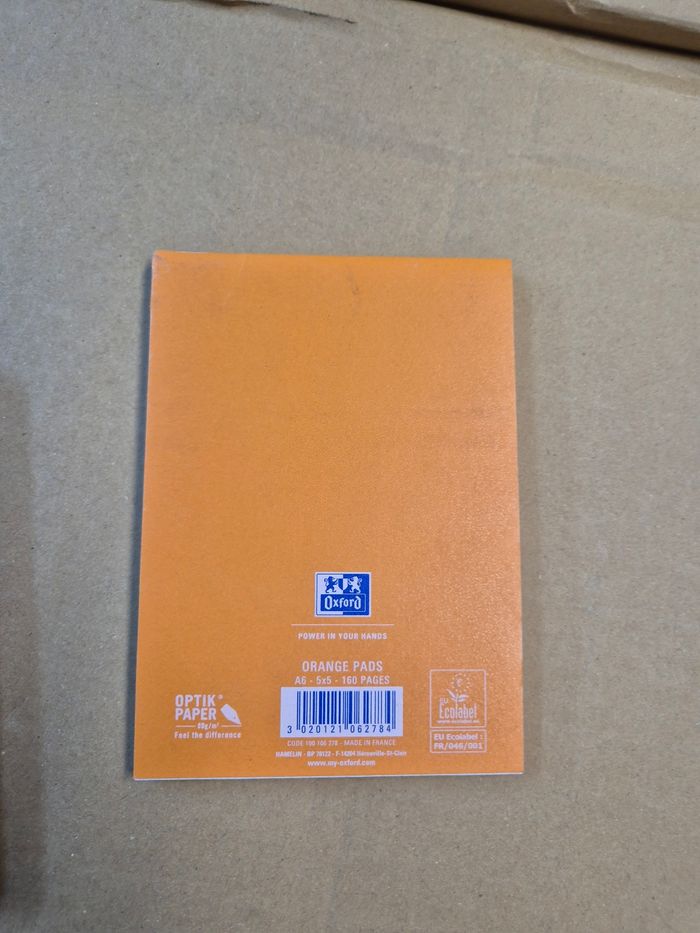 Lot 2 petits carnets Oxford A6 - photo numéro 3
