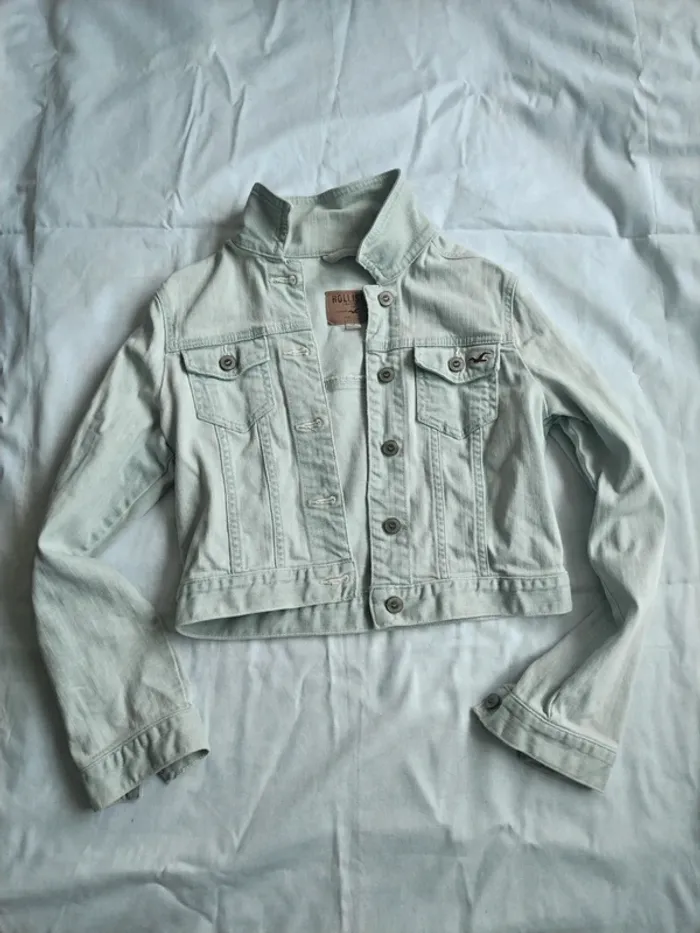 Veste en jean Hollister - photo numéro 3