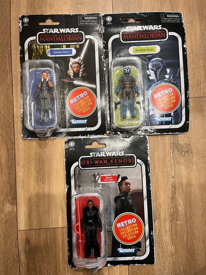 Figurines star wars rétro collection