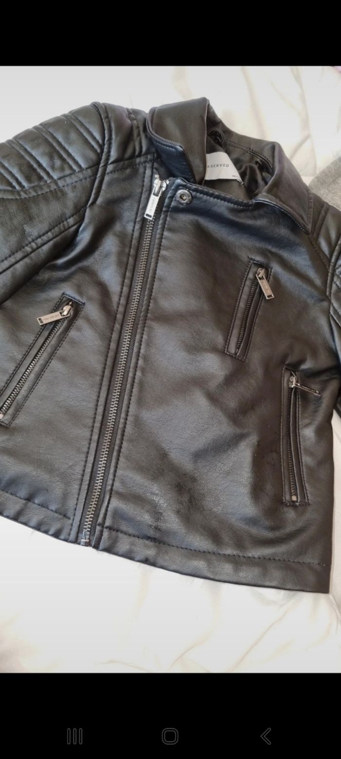 Manteau simili cuir - photo numéro 2