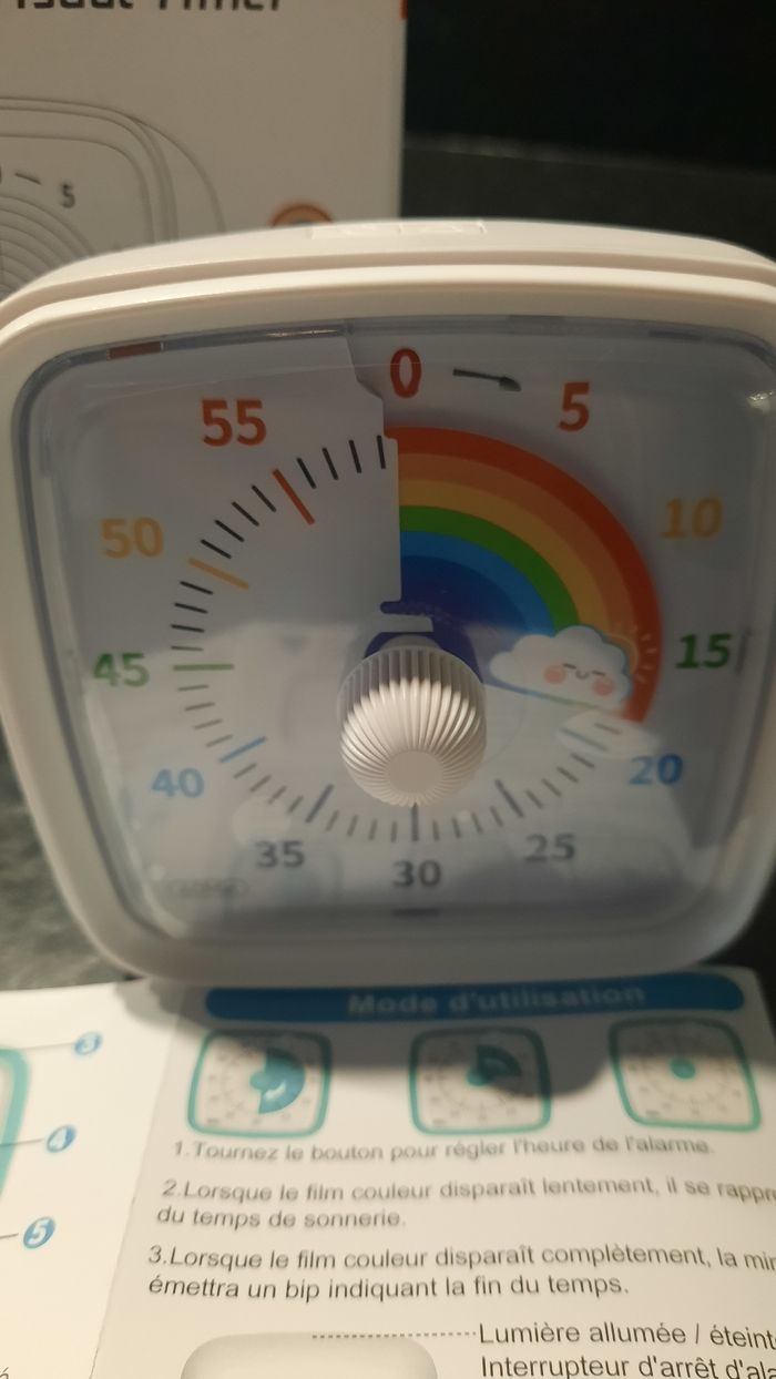 Minuteur timer visuel - photo numéro 3