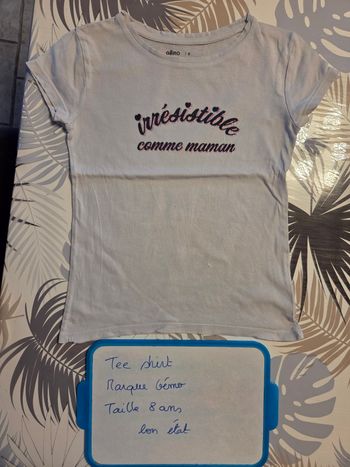 Tee shirt message