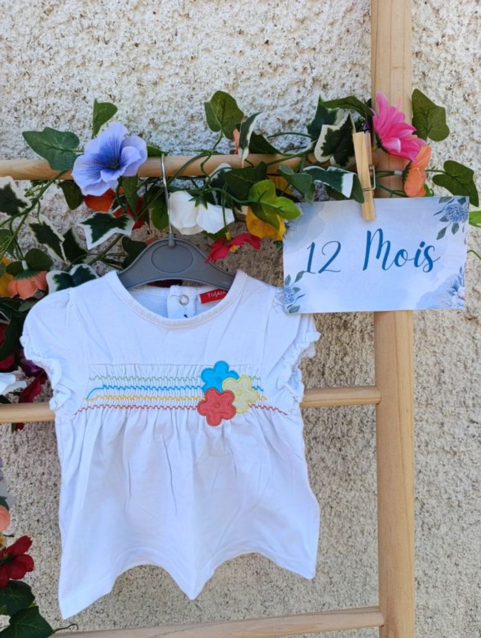 T-shirt 12mois manche courte