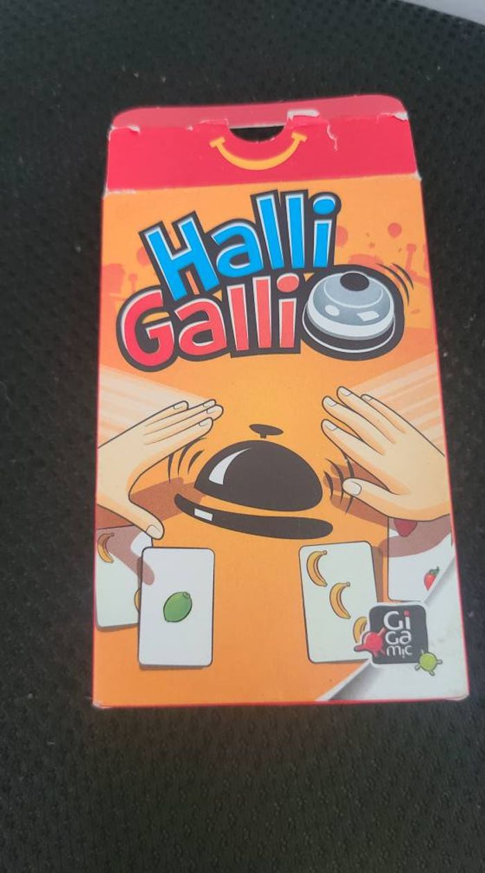 jeu de cartes Halli Galli.