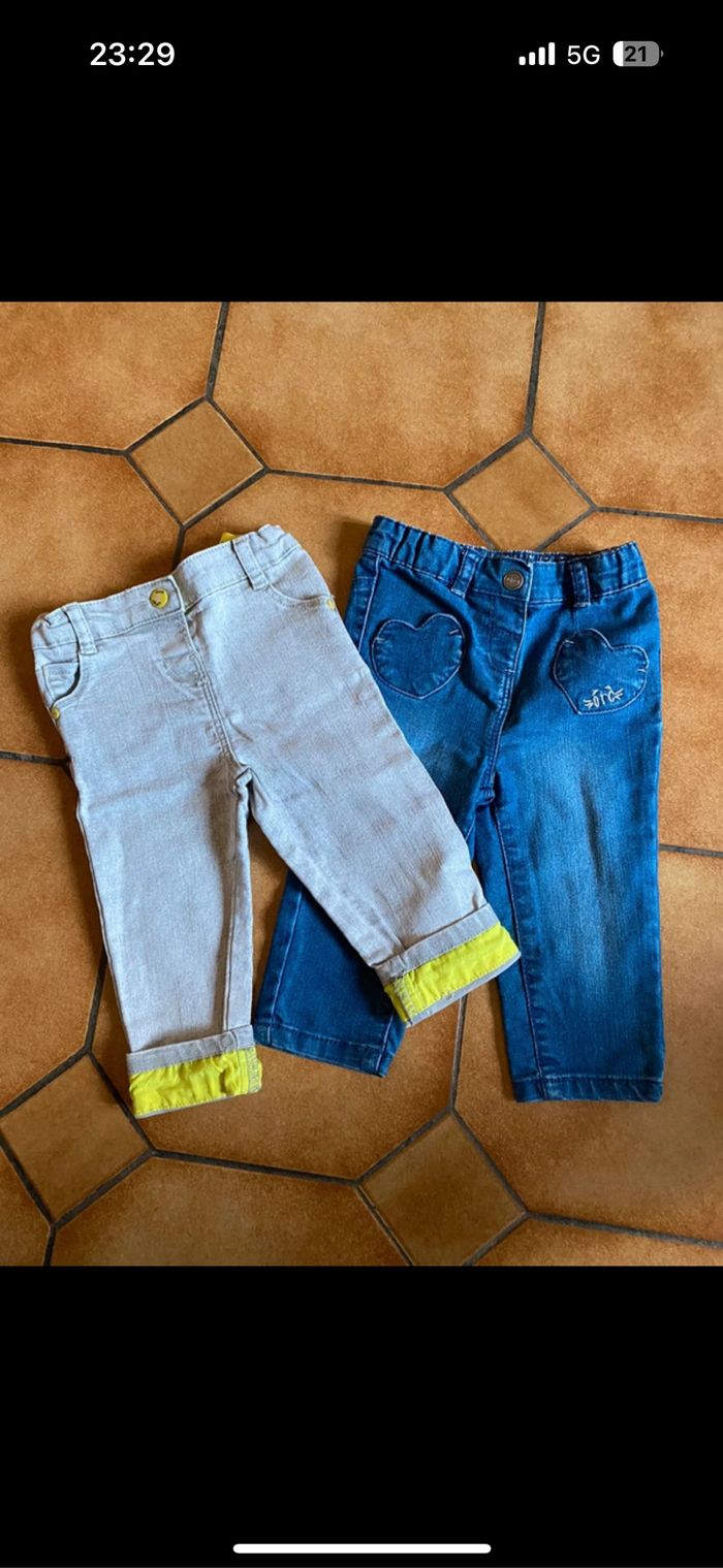 Lot pantalons