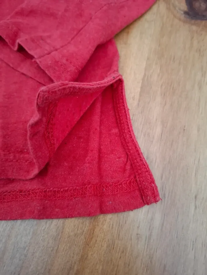 T-shirt manches longues Vinyl Fraise 10 ans - photo numéro 4