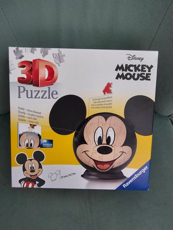 Puzzle 3 D disney mickey mouse neuf