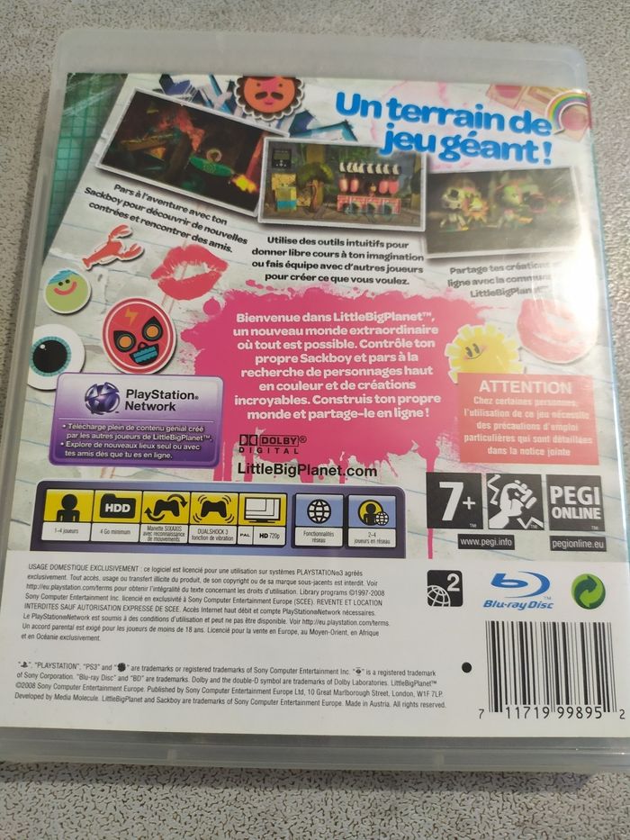 Jeu LITTLE BIG PLANET - photo numéro 2
