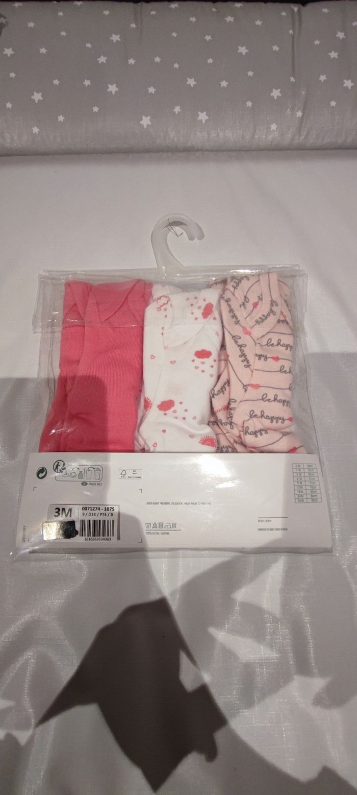 Lot de 3 Bodies - photo numéro 2