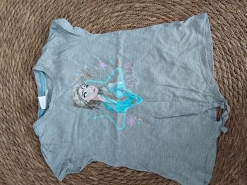 Tee-shirt fille Reine des neiges Disney 4 ans