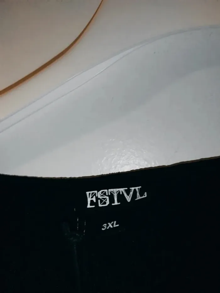 Robe portefeuille noire - Fstvl - taille 54/56 - photo numéro 2