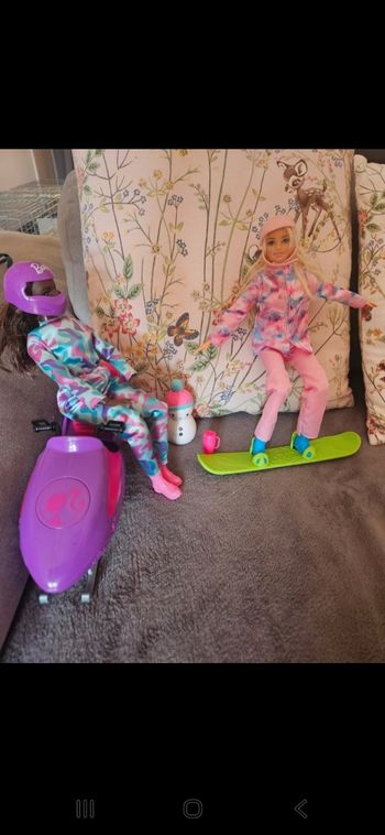 Barbie vacances neige