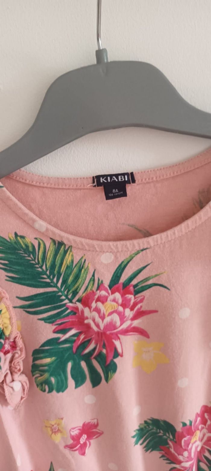 Robe motif tropical- Taille 8 ans - photo numéro 2